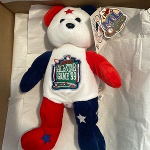 1999 ALL STAR GAME PLUSH BEAR FENWAY PARK